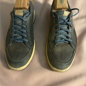 Mephisto Gray and Cream Sneakers